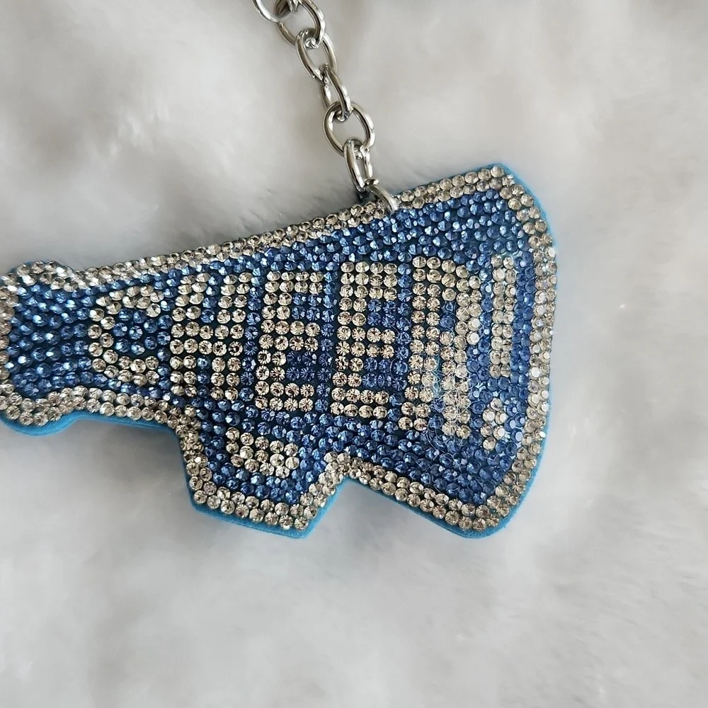 Blue Cheer And Helmet Keychain Set